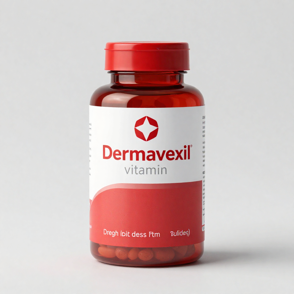 Dermavexil balanced daily complex bottle — front view